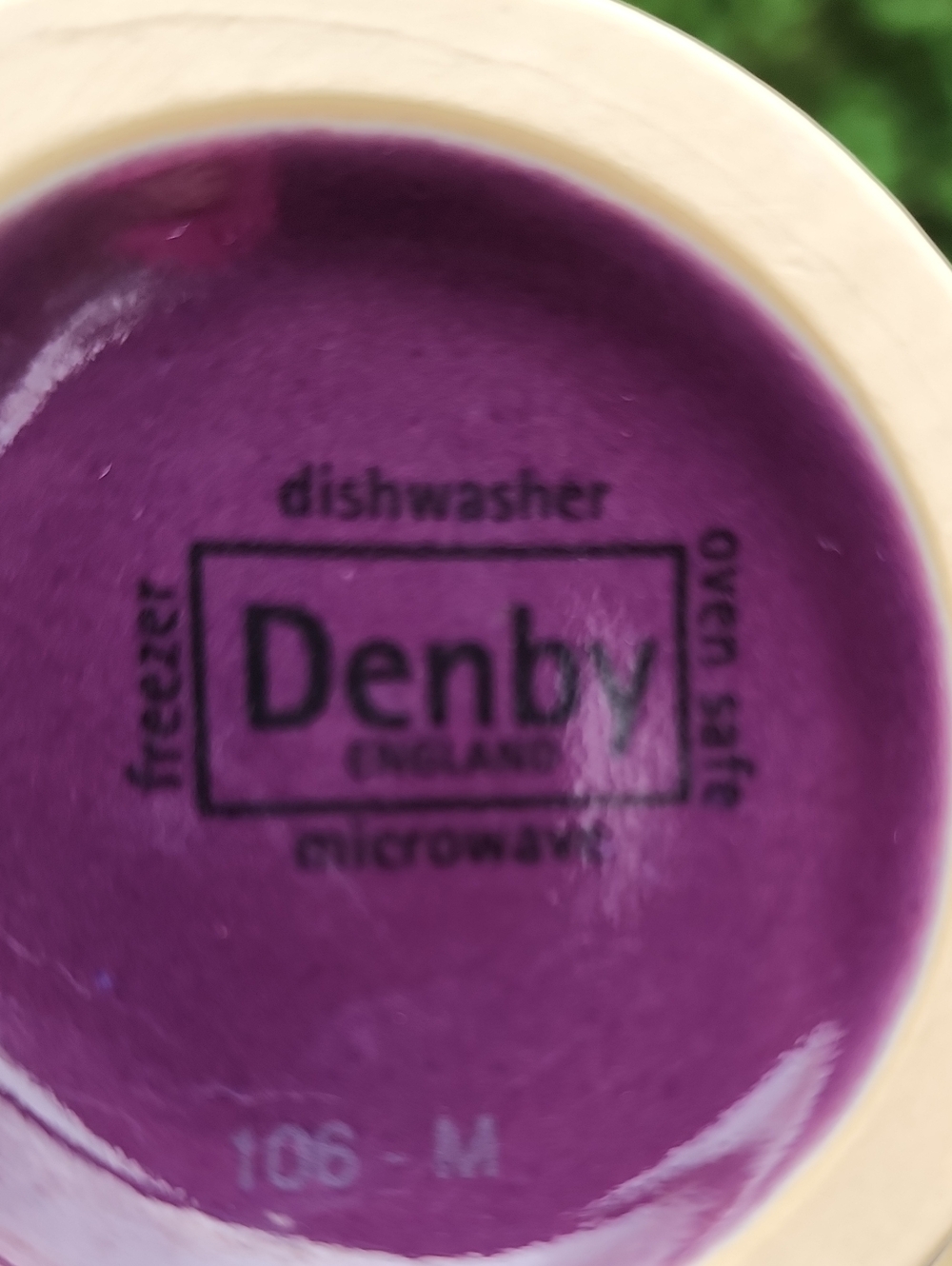 Purple Ribbed Ceramic Mug - Home Dining - Picture 11 of 11